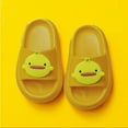 thumbnail image 2 of adviicd Boys Slippers Kid's Slippers Girl's Sandals Slippers Soft and Comfortable Home Sandals Non-Slip Bathroom Shower Shoes (Yellow,13), 2 of 6
