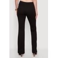 thumbnail image 4 of Women's Ponte Boot Cut Pull On Dress Pants, 4 of 4