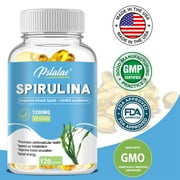Pslalae Spirulina 1200mg - Weight Loss, Detox, Cardiovascular Health, Immune Support(30/60/120pcs)