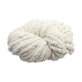 thumbnail image 3 of Hilo de chenilla grueso calibre 7, hilo acrílico gigante grueso, hilo súper voluminoso para Beige, 3 of 9