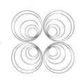 thumbnail image 2 of bukeyi Metal Rings Hoops Steel Craft Silver Rings For Crafts Macrame And Other DIY Projects, 2 of 4
