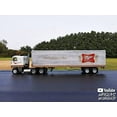 thumbnail image 3 of Skill 3 Model Kit Fruehauf FB Beaded Panel Van Trailer "Miller" 1/25 Scale Model by AMT, 3 of 9