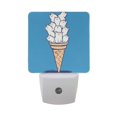 thumbnail image 6 of Yayeee LED Plug in Night Light for The Home with Auto Dusk to Dawn Light Sensors, 2 Pack, Ice Cream Cat, 6 of 6