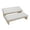 White, variant on Gazechimp 2 Pieces Manicure Armrest Multipurpose Nail Hand Rest for Nail Art Foot Hand Black