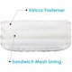 thumbnail image 3 of Paquete de 6 almohadillas de repuesto para mopa a vapor Shark Steam Mop, repuestos de microfibra para pisos duros S1000WM, S1000, S1000A y S1000C., 3 of 8