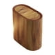 thumbnail image 1 of Contenedor de basura, cubo de basura, cesto de basura impermeable, cubo de basura para baño marrón, 1 of 9