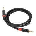 thumbnail image 2 of Cable Adaptador Macho De 3,5 Mm A Macho De 6,5 Mm, Adaptador Plug And Play De Baja Pérdida De 4,9 Pies De 3,5 Mm A 6,5 ​​mm Duradero Para Estaciones De Mezcla Para Equipos De, 2 of 7