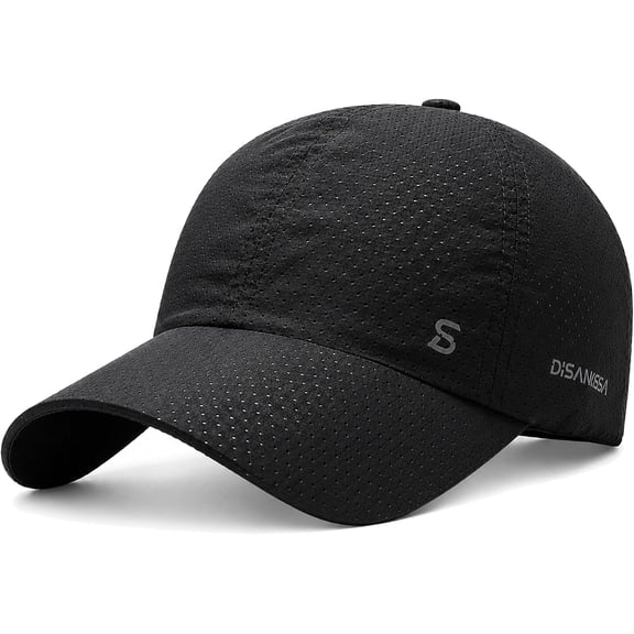 Sunscreen Breathable Baseball Cap, Adjustable Quick-Dry Mesh UV Hat, Lightweight for Golf, Travel & Outdoor