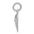 thumbnail image 2 of 14k White Gold Dolphin in Heart Charm, 2 of 3