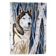 thumbnail image 1 of Lienzo con bandera de Husky siberiano Caroline's Treasures 7137CHF Grande Multicolor, 1 of 1