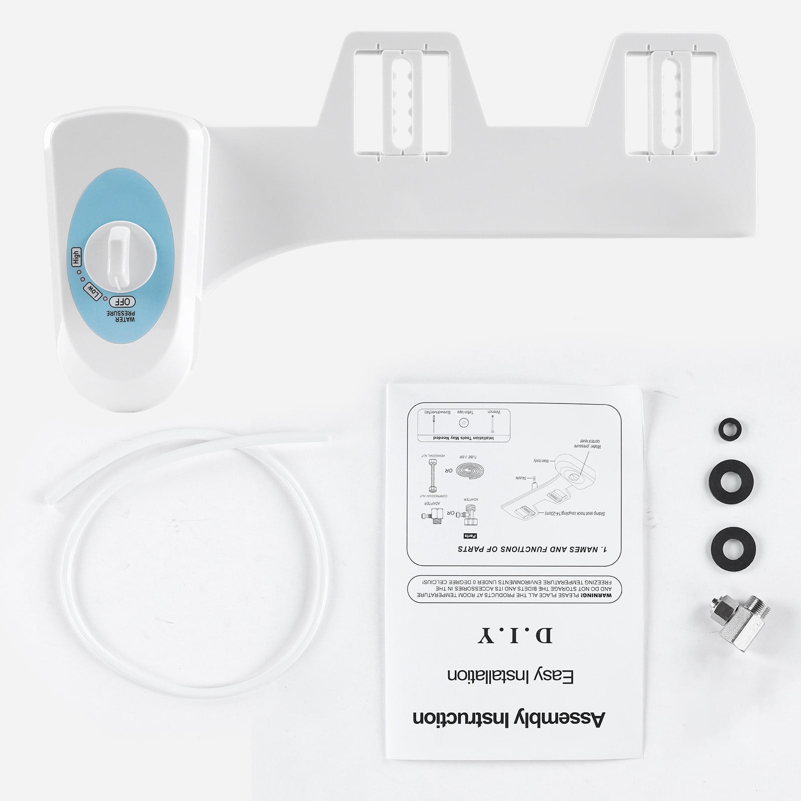 karymi Bidet Toilet Seat Attachment & Fresh Water Sprayer (Only Cool,Nozzle Cleaning,Non-,Adjustabl-e Pressure,Female Wash) up to 90% off Outdoor and Garden