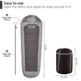 thumbnail image 6 of Invoker Mummy Sleeping Bag | 23 ℉ Extreme 3-4 Season Sleeping Bag for Adults Kids Cold Warm Weather for Camping Hiking Backpacking, 6 of 6