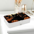 thumbnail image 6 of Cat PU Leather Necklace Organizer with Removable Compartment, Earring Holder, and Decorative Box - Portable Storage Case, 6 of 6