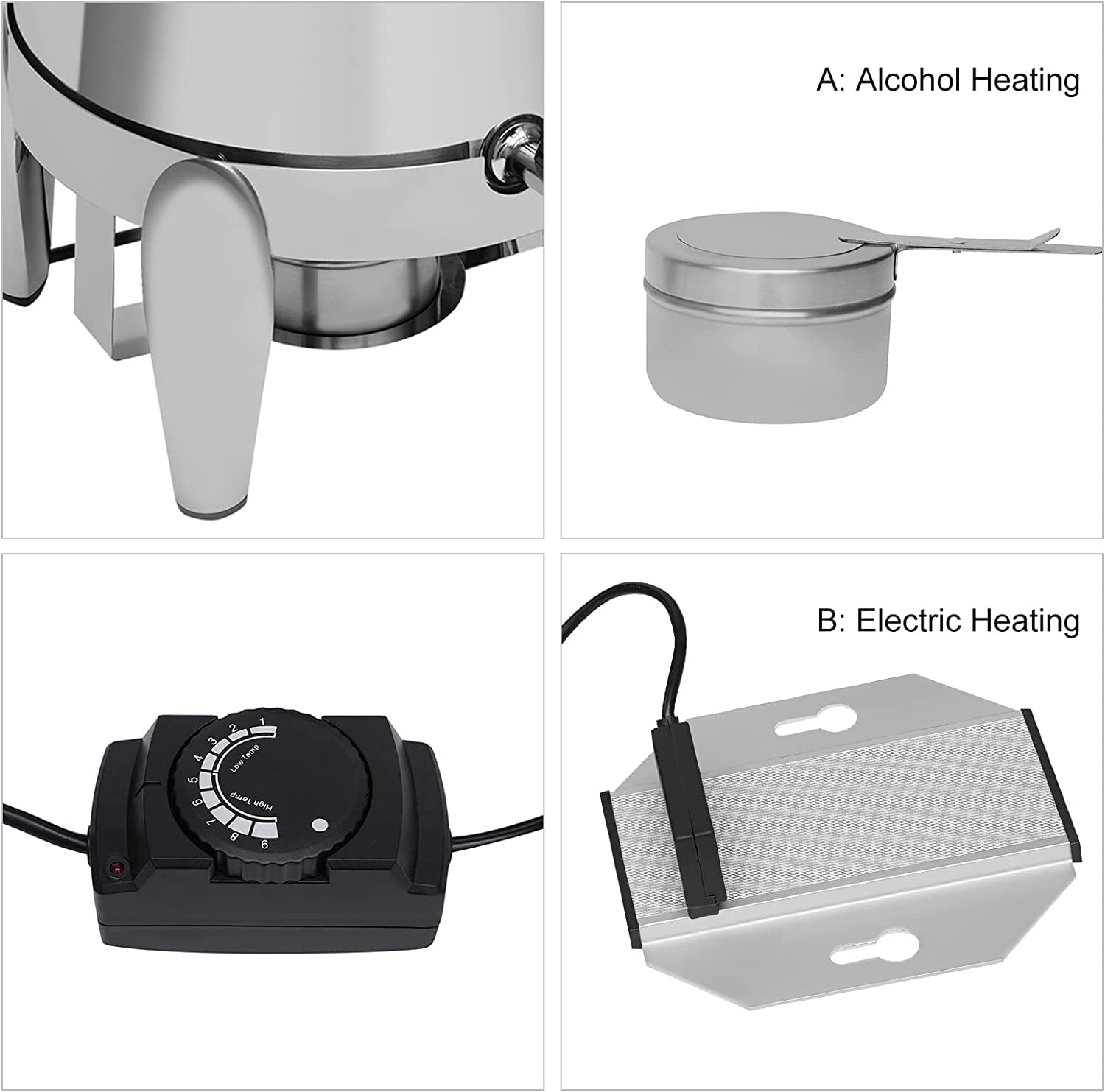 Drink Dispenser Parties Stainless Steel Hot and Cold Beverage Dispenser Tea Dispenser Water Dispenser 3.2-GAL 12L with Ice Container Pure-Steel Spigot