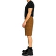 thumbnail image 5 of FULL BLUE Cargo Canvas Shorts, Performance Stretch, Regular Fit, Rust, Size 40, 5 of 6