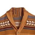 thumbnail image 6 of Lovskoo 2024 Mens Cardigan Sweater Winter Long Sleeve Turn-Down Collar Open Front Knit Tops Coat Multicolor, 6 of 7