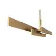thumbnail image 2 of 37064-020 Eurofase Lighting Cameno Linear Chandelier 1 Light-Satin Gold Finish, 2 of 7