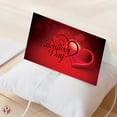 thumbnail image 4 of Jumbo Happy Valentine’s Day Cards and Envelopes, Beautiful and Romantic Love Greetings for Husband, Wife, Boyfriend, or Girlfriend | 8.5 x 5.5” (When Folded) | 2 Per Pack (Script Heart), 4 of 6