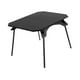 thumbnail image 5 of Mesa plegable de aluminio de altura ajustable para acampar, resistente y ligera para exteriores. Negro, 5 of 9