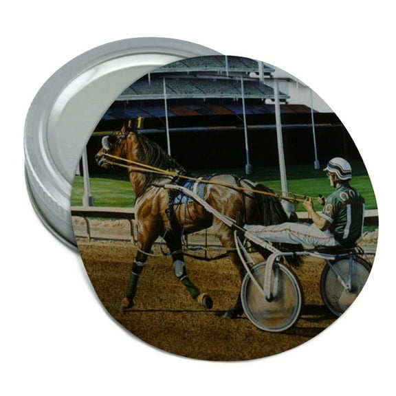 Harness Racing Track Horse Racer Round Rubber Non-Slip Jar Gripper Lid Opener