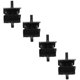 thumbnail image 1 of Soporte de amortiguador de generador antivibración, 4 Uds., para generador diésel 186F 5KW, 1 of 5