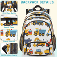 thumbnail image 5 of Herdesigns Tractors Trucks Excavator Laptop Backpack for Women Men, Work Computer Backpacks, 18.3 Inch Large Computer Nurse Teacher Bags Travel Casual Daypack, 5 of 8