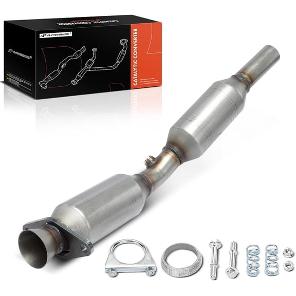 A-Premium Rear Catalytic Converter Kit Direct-Fit Compatible with Toyota Corolla Matrix & Pontiac Vibe 2003 2004 2005 2006 2007 2008, 1.8L, EPA Compliant