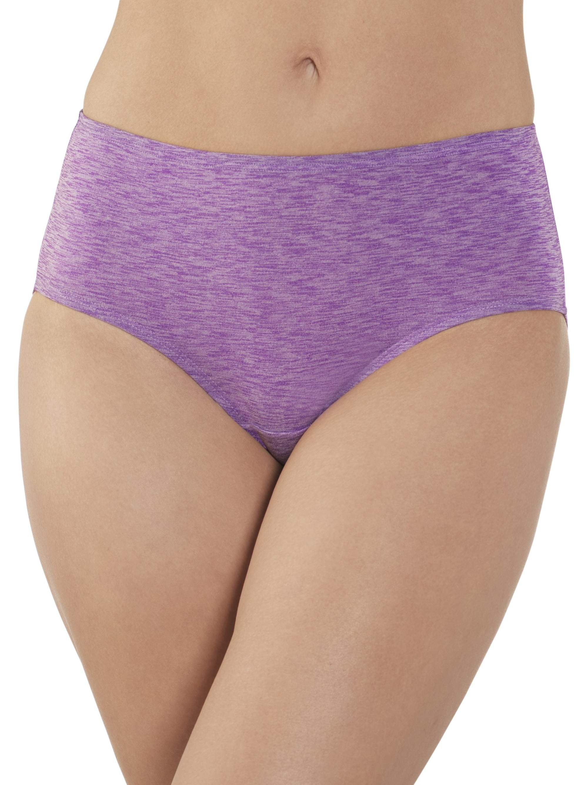 Fruit of the Loom 5 Breathable Micro Mesh Low Rise Briefs Womens SM Colors VARY