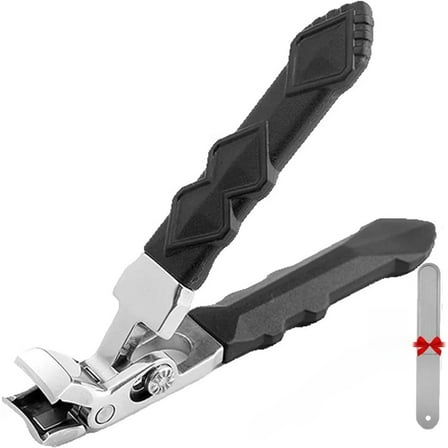 Curved Nail Clippers,Wide Jaw Opening Nail Clippers for Thick Nails