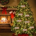 thumbnail image 4 of Resina De Árbol De Navidad, Colgantes De Sombrero De Papá Noel, Adorno De Bendición, Decoración Del Hogar Methold HA045227-02, 4 of 6