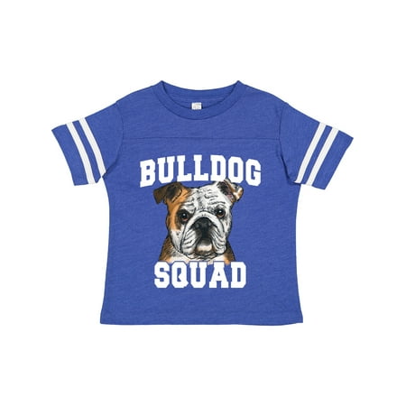 

Inktastic Dog Bulldog Squad Gift Toddler Boy or Toddler Girl T-Shirt