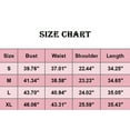 thumbnail image 2 of Tnhcen Women's Summer Print Knee-Length Dress V-Neck Pleated Loose Swing Dresses, 2 of 6