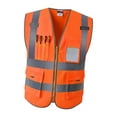 thumbnail image 3 of Chaleco de seguridad DYNWAVEMX Suave Y Transpirable Naranja XL, 3 of 7