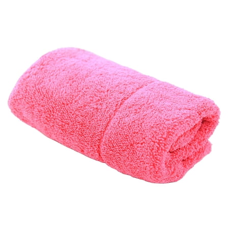 Ice Skate Wipe Cloth Cleaning High Absorbent Super Soft Washing Care Skating Accessories for Boot Hockey Skates, Skating , Bathroom, Car Rose Pink