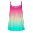 thumbnail image 5 of Women Tank Tops Summer Gradient Color Top Fashion Round Neck Sleeveless Print Casual Loose Tank Top Blouse, 5 of 5