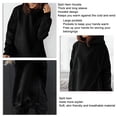 thumbnail image 4 of Split Hem Hoodie Pocket Hooded Sweatshirt Loose Hooded Sweatshirt Split Hem Hooded Pullover Women Casual Hoodies Hooded Pullover Split Hem With Pocket Hooded Sweatshirt Long Sleeve ANGGREK Otros, 4 of 6
