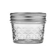 thumbnail image 3 of Ball Glass Quilted Crystal Jelly Jar, Regular Mouth, Quarter Pint Size, 4 OZ (Pack of 6), 3 of 7