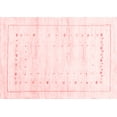 thumbnail image 1 of Ahgly Company Indoor Rectangle Solid Red Modern Area Rugs, 5' x 8', 1 of 4