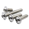 thumbnail image 1 of M5 x 6mm Phillips Tête de Laveuse en Acier Inoxydable Lot de 50 Pcs, 1 of 4