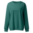 thumbnail image 5 of Haut de sous-Vêtements Thermiques pour Femmes en Liquidation, Chandail à Capuche en Polyester pour Femmes, Chandails en Molleton Col Rond pour Femmes, Hauts Décontractés Tendance à Manches Longues pour Adolescentes, Chandail en Molleton Col Rond, Vêtements, Tenues 2024, 5 of 5