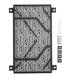 thumbnail image 2 of Reemplazo de la cubierta del tanque de agua de acero inoxidable de la parrilla del radiador de la motocicleta para NINJA 250 300 400 2018+ (negro) Jadeshay  A, 2 of 8