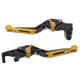 thumbnail image 1 of Brake  Levers, Short Brake  Levers Adjustable Aluminum Alloy 147mm Cool Design  For MT07 MT09 FZ07, 1 of 8