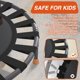 thumbnail image 5 of Trampolín plegable de 3 pies para niños, mini trampolín pequeño de 36" con barra de agarre para interiores y exteriores, altura ajustable y carga máxima de 150 libras, colchoneta para saltar para, 5 of 8