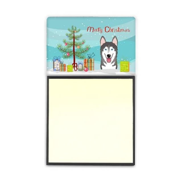 Carolines Treasures BB1590SN Porte-Notes Adhésif Arbre de Noël & Malamute d'Alaska