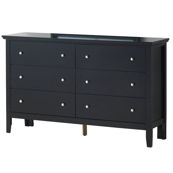 Glory Furniture Primo G1336-D Dresser , Black