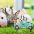 thumbnail image 5 of Easter Outdoor Decorations with Led Light, Easter Bunny Yard Signs with Stakes Large Rabbits Party Supplies for Spring Easter Lawn Garden Welcome Decoration, 5 of 7