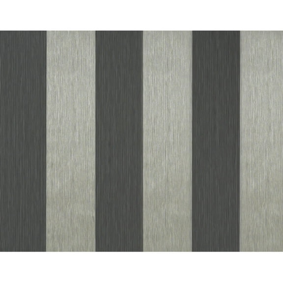 Wide Two-Color Stripe Wallpaper