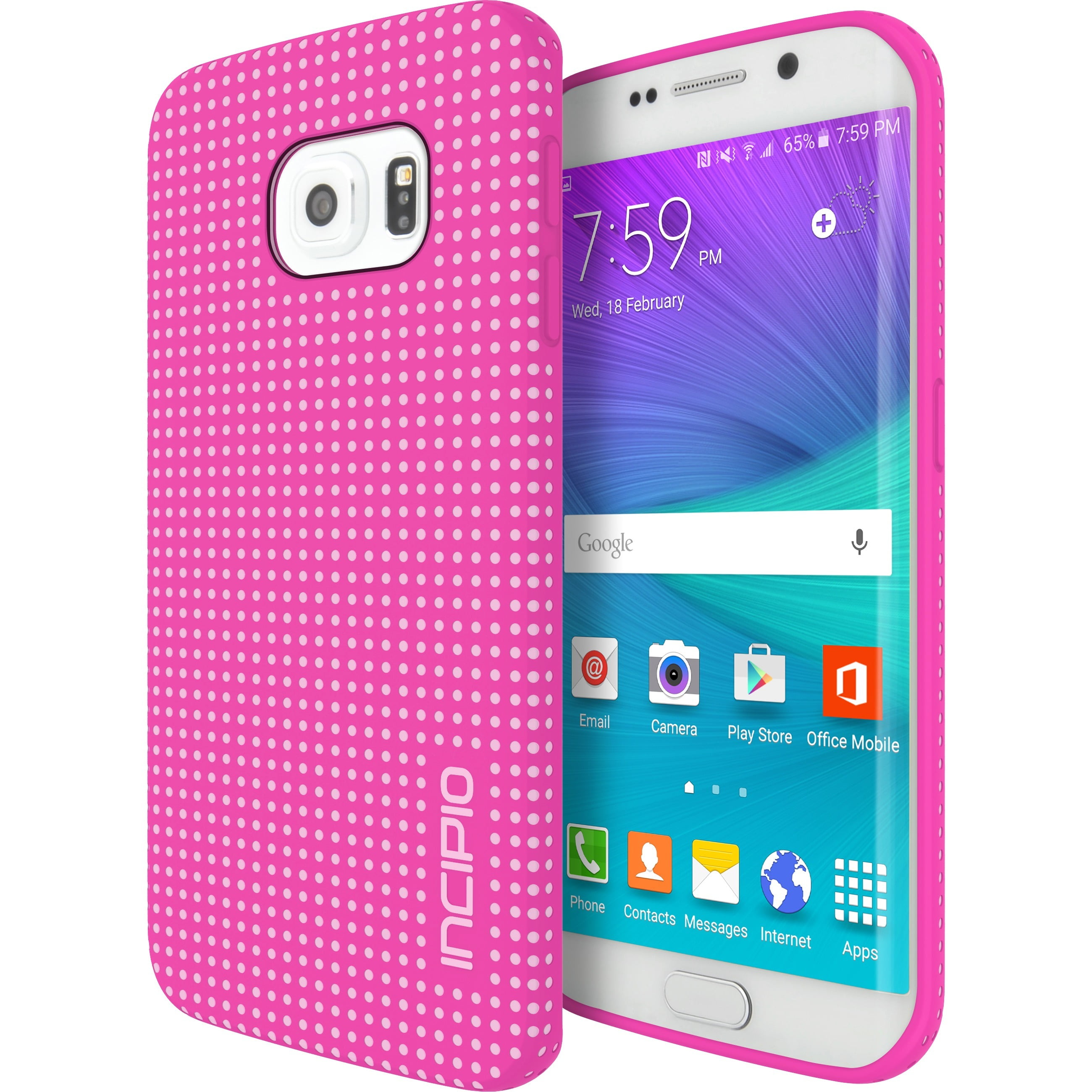 Incipio Highwire Back cover for cell phone pink, light pink for