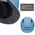 thumbnail image 2 of Adult Urban Bike Helmet - Adjustable Fit System & Integrated Taillight for Men Women, 2 of 5
