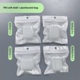 thumbnail image 1 of Adecuado para Airpods Estuche transparente para auriculares de 1/2 generación Estuche para auriculares Bluetooth de Apple de 3 generación Estuche para auriculares Estuche protector Pro, 1 of 6